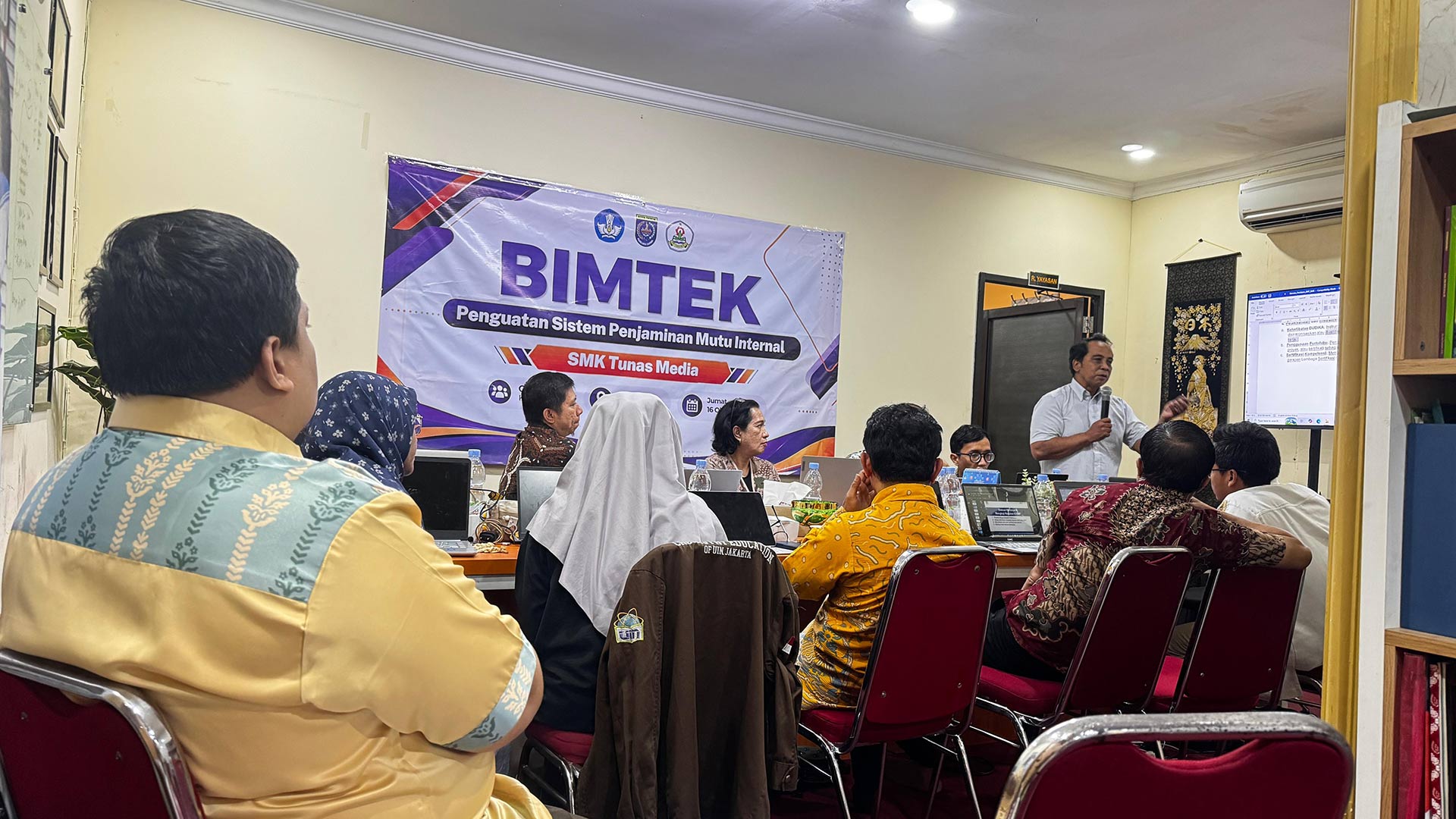 Empat SMK Ikuti Bimtek Penguatan Literasi-Numerasi, Digitalisasi Pembelajaran, dan Penjaminan Mutu