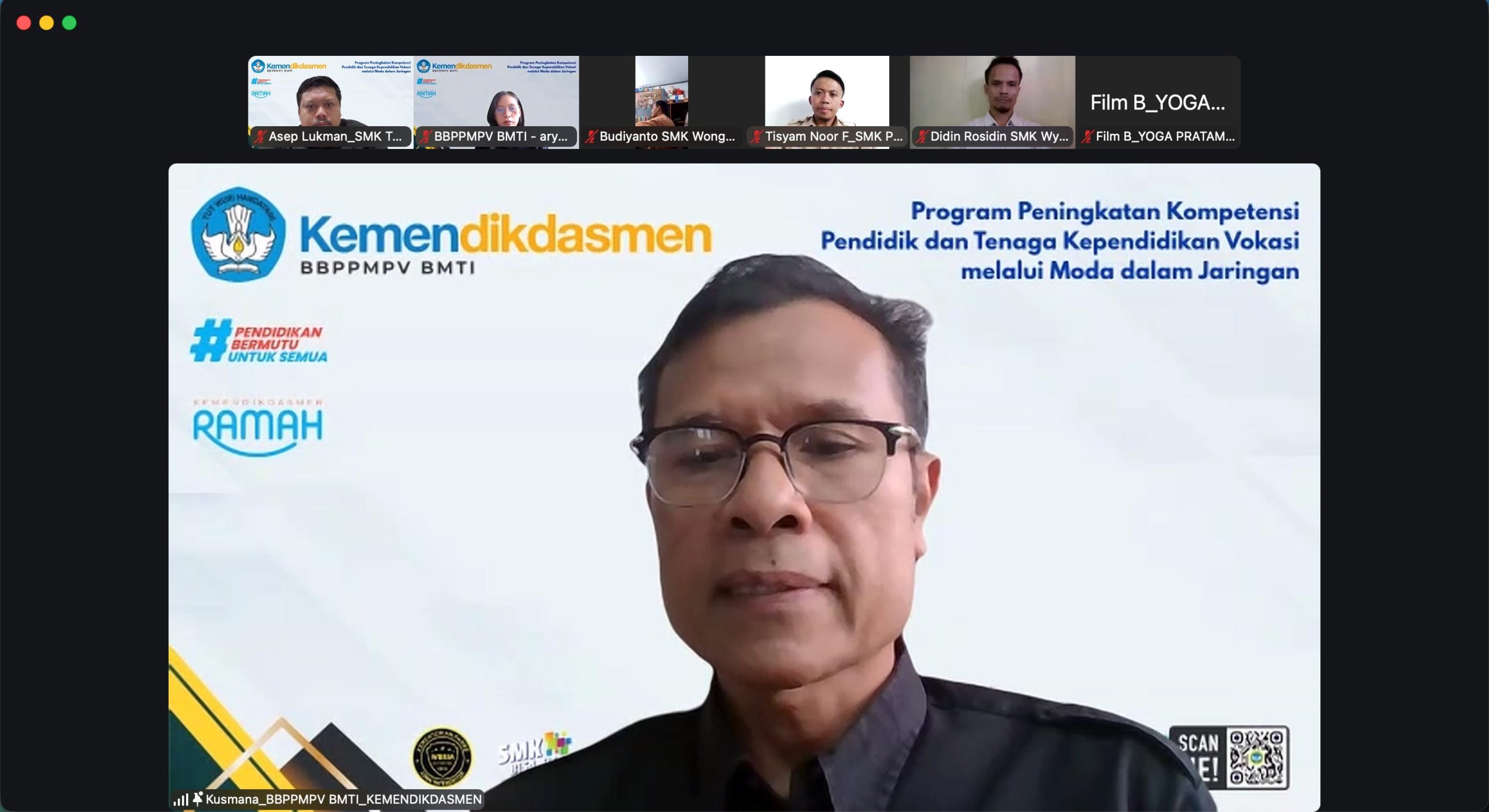 SMK Tunas Media Perkuat Kompetensi Guru, Ikuti Diklat Produksi Film Cinematik Berbasis AI